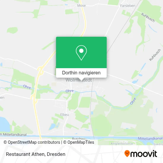 Restaurant Athen Karte