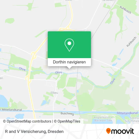 R and V Versicherung Karte