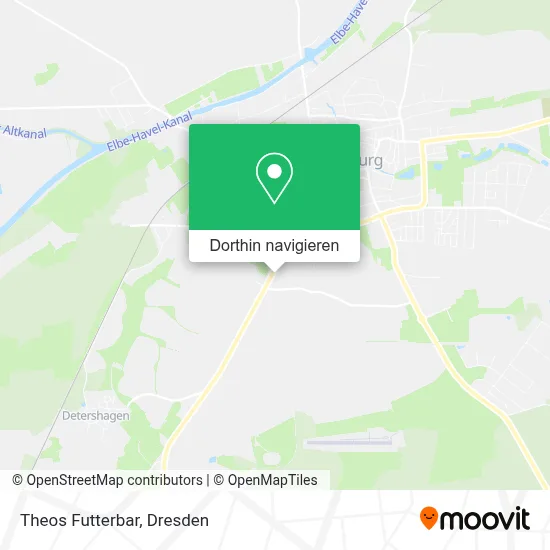 Theos Futterbar Karte