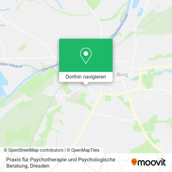 Praxis für Psychotherapie und Psychologische Beratung Karte