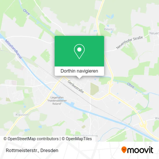 Rottmeisterstr. Karte