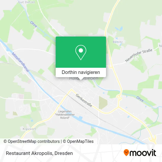 Restaurant Akropolis Karte