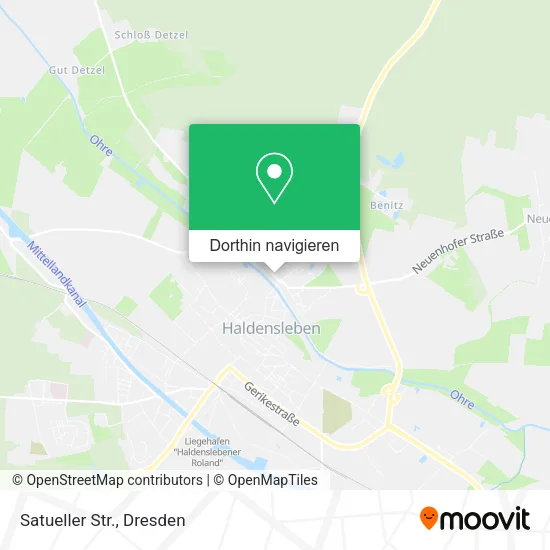 Satueller Str. Karte
