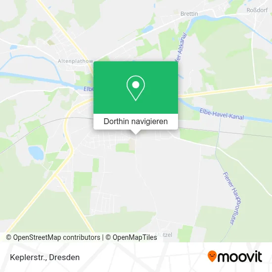 Keplerstr. Karte