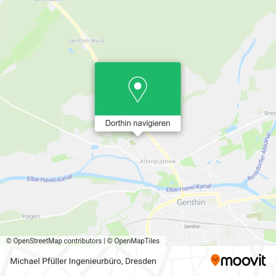 Michael Pfüller Ingenieurbüro Karte