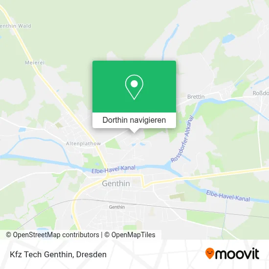 Kfz Tech Genthin Karte