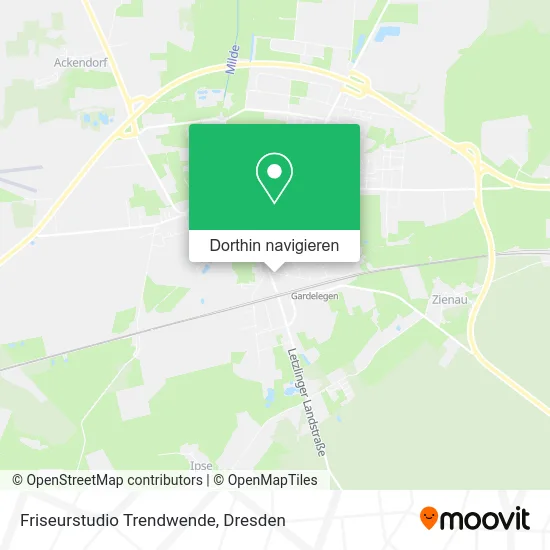 Friseurstudio Trendwende Karte