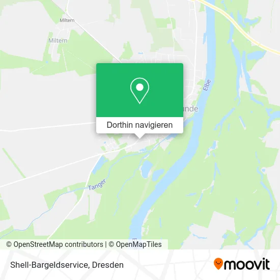 Shell-Bargeldservice Karte