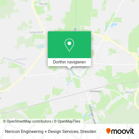 Nericon Engineering + Design Services Karte