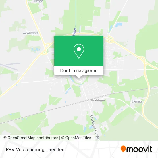 R+V Versicherung Karte