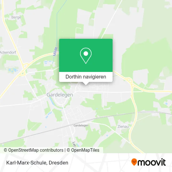 Karl-Marx-Schule Karte