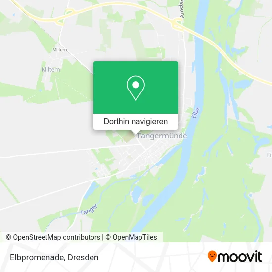 Elbpromenade Karte