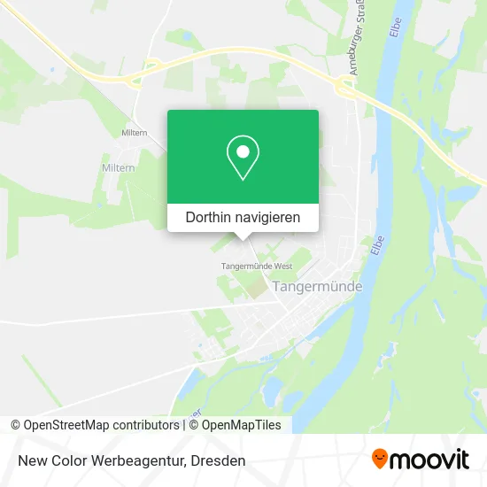 New Color Werbeagentur Karte