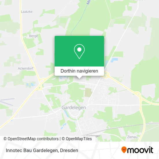 Innotec Bau Gardelegen Karte