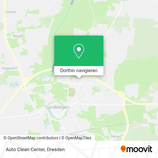 Auto Clean Center Karte