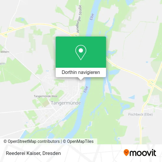 Reederei Kaiser Karte