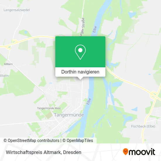 Wirtschaftspreis Altmark Karte