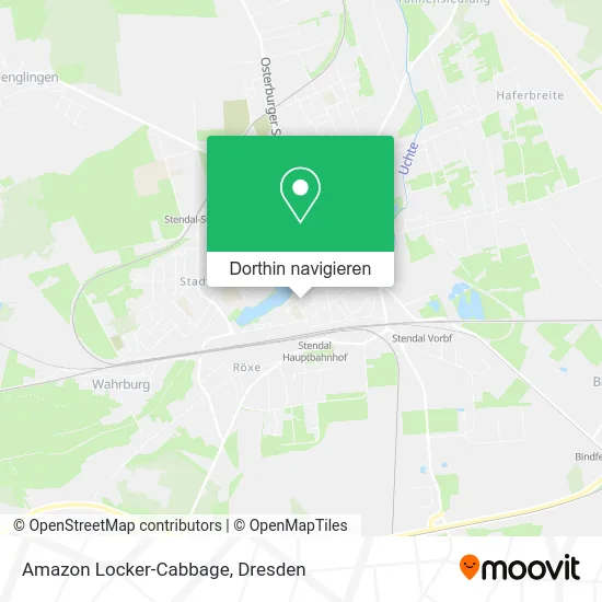 Amazon Locker-Cabbage Karte