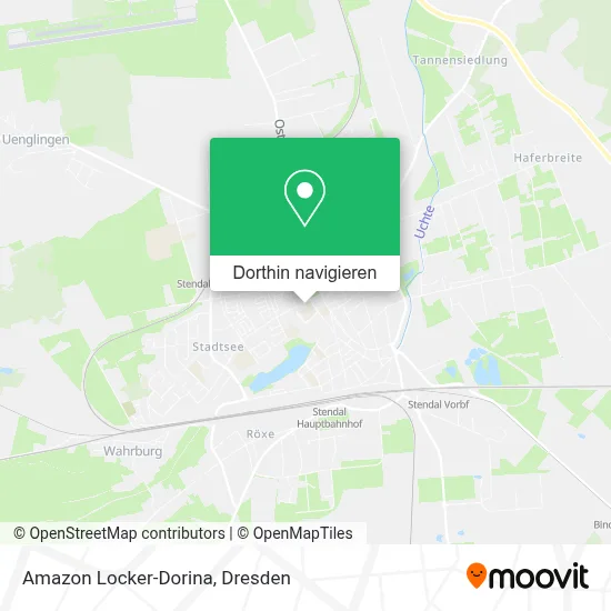 Amazon Locker-Dorina Karte