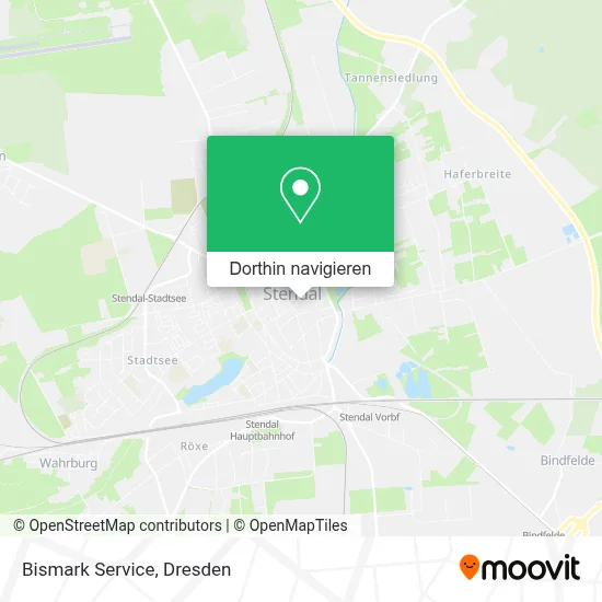 Bismark Service Karte