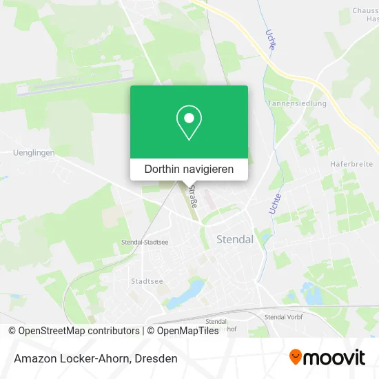 Amazon Locker-Ahorn Karte