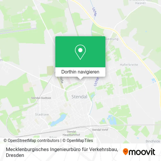 Mecklenburgisches Ingenieurbüro für Verkehrsbau Karte