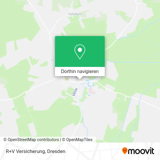 R+V Versicherung Karte