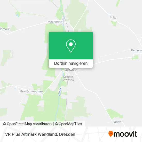 VR Plus Altmark Wendland Karte
