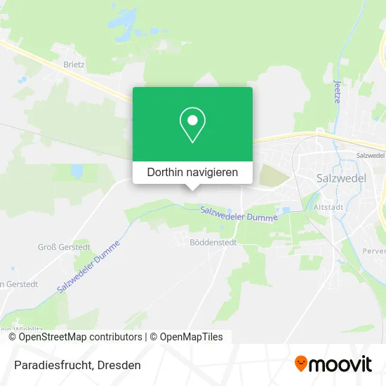 Paradiesfrucht Karte