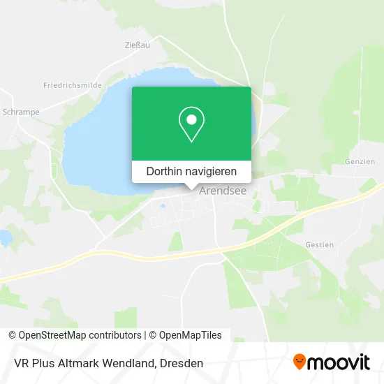 VR Plus Altmark Wendland Karte