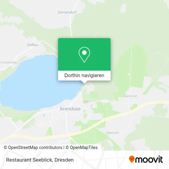 Restaurant Seeblick Karte