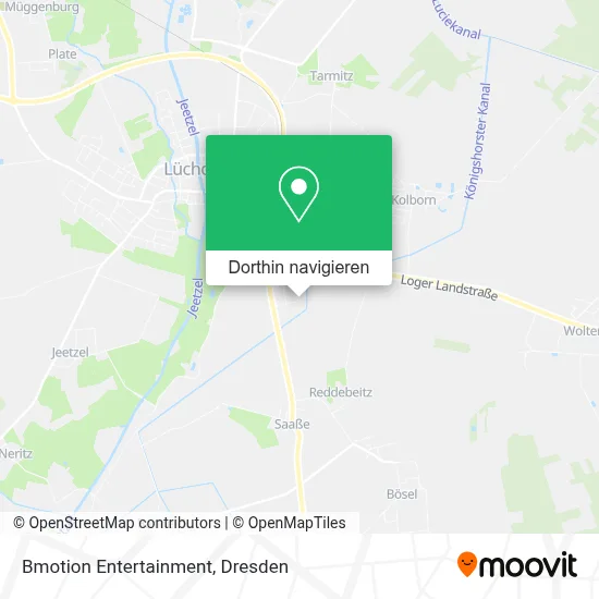 Bmotion Entertainment Karte