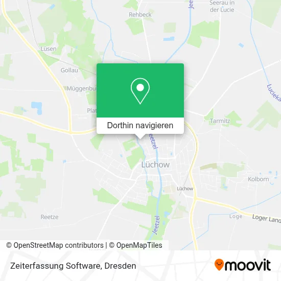 Zeiterfassung Software Karte