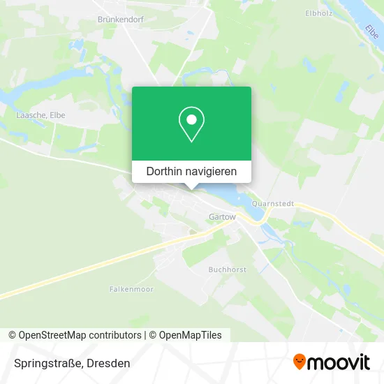 Springstraße Karte