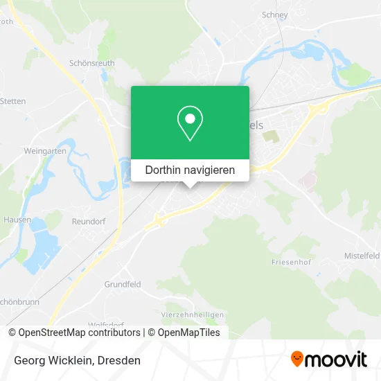 Georg Wicklein Karte