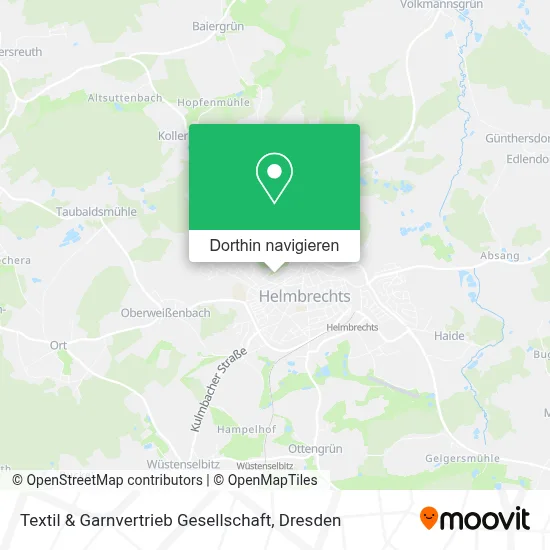 Textil & Garnvertrieb Gesellschaft Karte