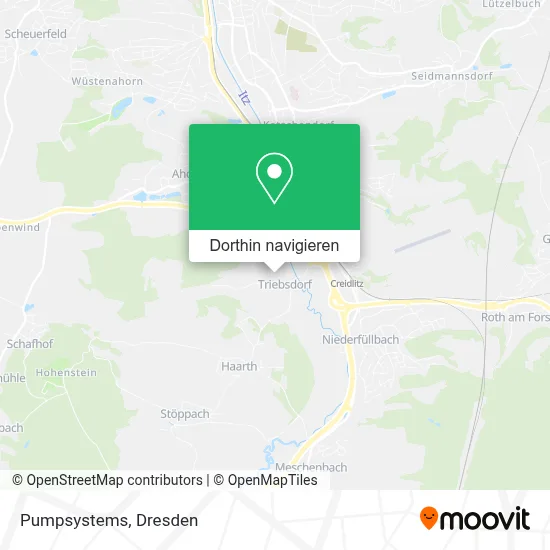 Pumpsystems Karte