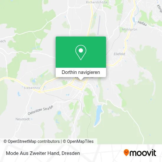 Mode Aus Zweiter Hand Karte