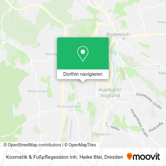 Kosmetik & Fußpflegesalon Inh. Heike Blei Karte