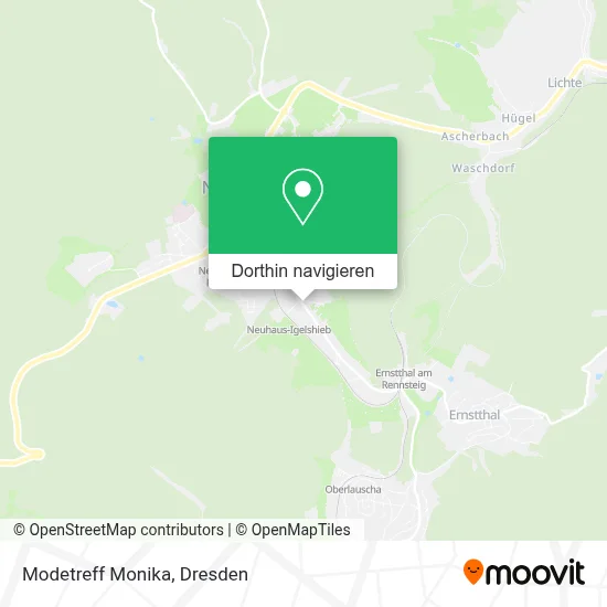 Modetreff Monika Karte