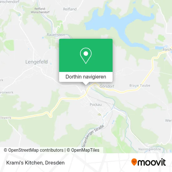 Krami's Kitchen Karte