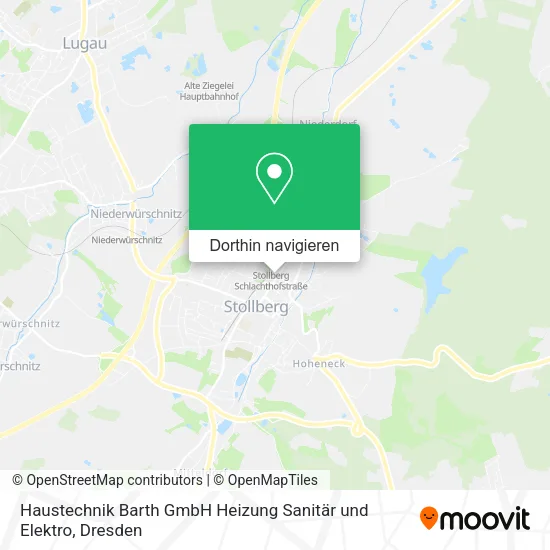 Haustechnik Barth GmbH Heizung Sanitär und Elektro Karte