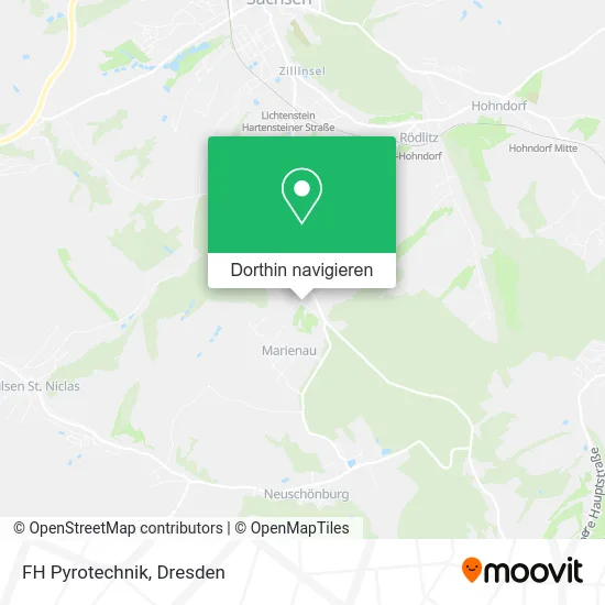 FH Pyrotechnik Karte