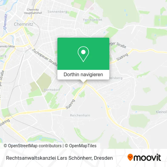 Rechtsanwaltskanzlei Lars Schönherr Karte