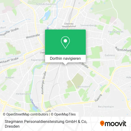 Stegmann Personaldiensteistung GmbH & Co Karte