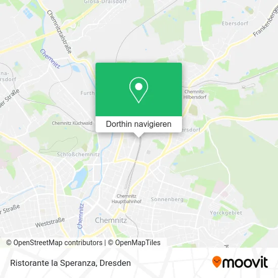 Ristorante la Speranza Karte