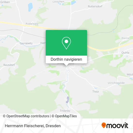 Herrmann Fleischerei Karte