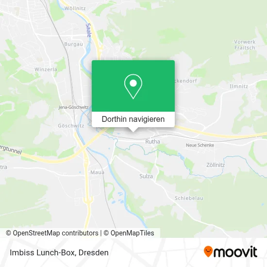 Imbiss Lunch-Box Karte