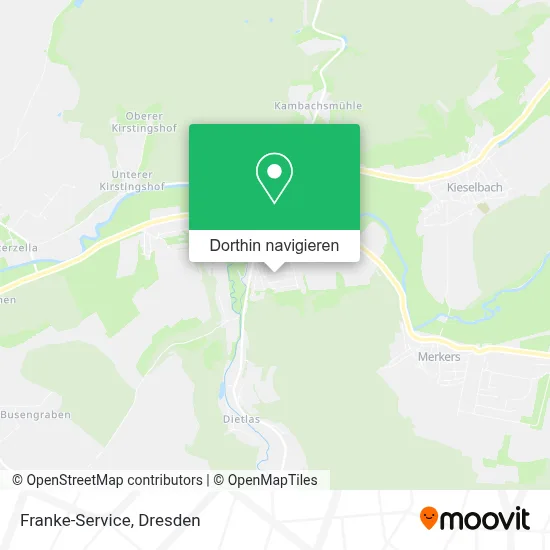 Franke-Service Karte