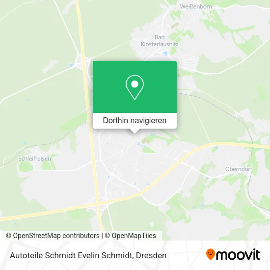 Autoteile Schmidt Evelin Schmidt Karte